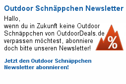 Outdoor Schnäppchen Newsletter