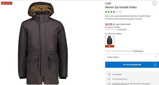 CMP im Outlet von bergzeit - Rabatte von bis zu 60%