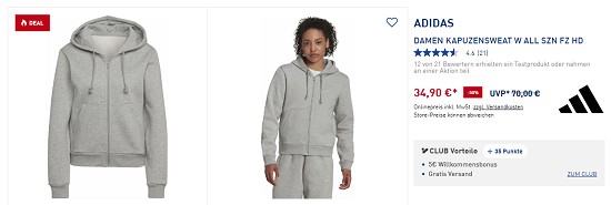 Deals der Woche: bis zu 57% bei intersport sparen