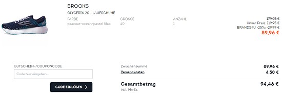 25% Extrarabatt auf Top Brands Bestseller bei sportscheck