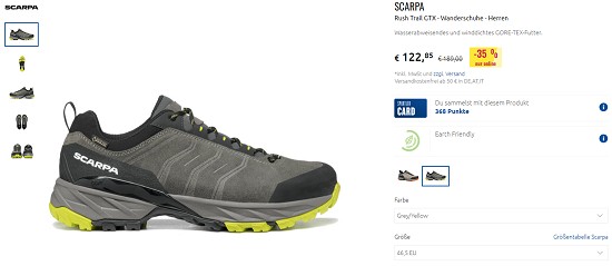 Scarpa bei sportler - Rabatte von bis zu 50%