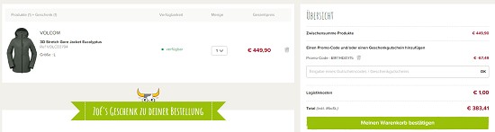 Birthday Special bei snowleader - 15% auf alles