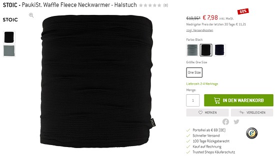 Bergfreunde Preisgrounder: Bis zu 60 % auf Outdoor-Accessoires