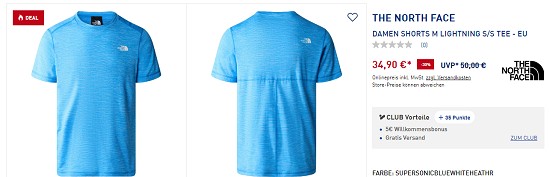 Deals der Woche: bis zu 56% bei intersport sparen