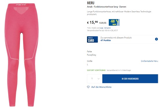 Winter Opening Weeks bei sportler - Schneeschuhwandernartikel bis zu 60% reduziert