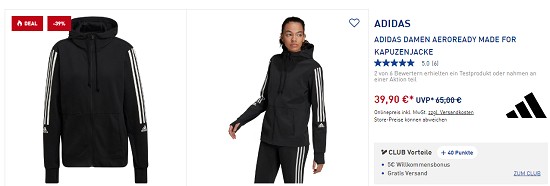 Deals der Woche: bis zu 39% bei intersport sparen