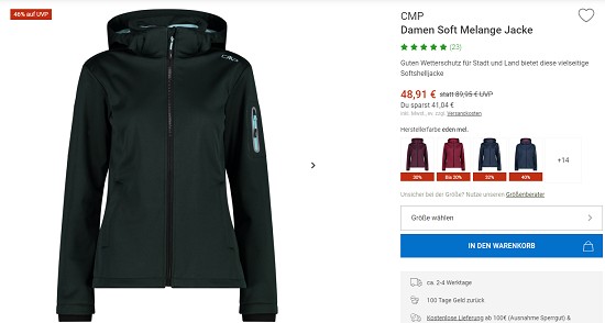 Black Week bei bergzeit - Rabatte von bis zu 50%