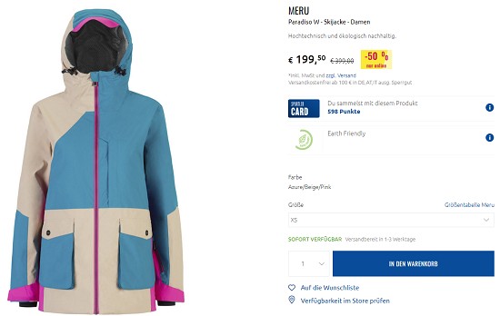 Meru Skibekleidung bei sportler - starke Rabatte