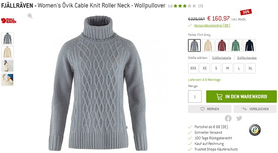 Adventsdeals bei bergfreunde - Bis zu 50% auf Merino & Wolle