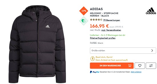 Sale bei sportscheck - Rabatte von bis zu 50%