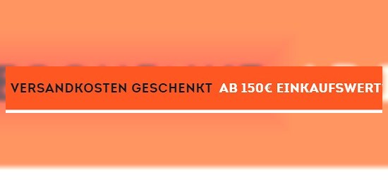 Versandkostenfrei einkaufen bei sportscheck - ab 150€ Warenwert