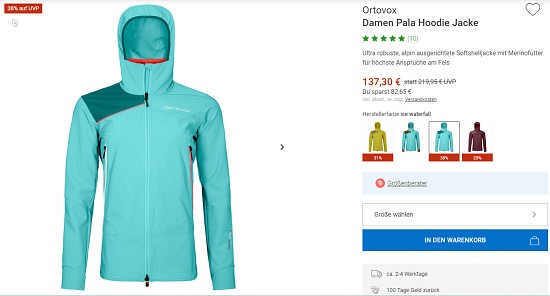 Wintersale bei bergzeit - Rabatte von bis zu 30%