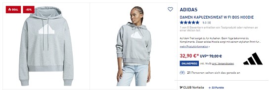 Deals der Woche: bis zu 53% bei intersport sparen