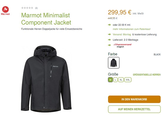 Outletshopping im unterwegs Onlineshop