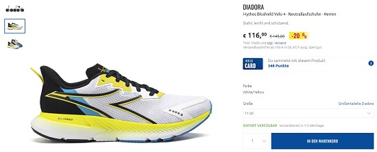 Bis zu -45% auf Running Schuhe bei sportler