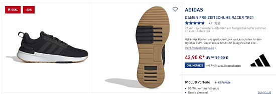 Deals der Woche: bis zu 52% bei intersport sparen