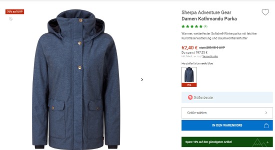 Frühlingsdeals bei bergzeit