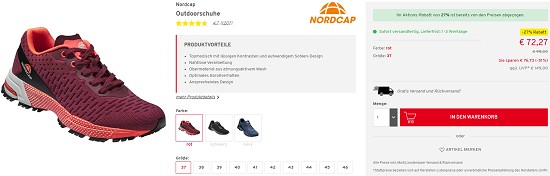 Mid-Season-Sale bei vorteilshop - 27% extra sparen