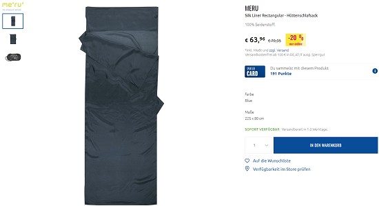 Campingdeals bei sportler - mindestens 20% sparen