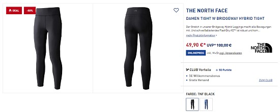 Deals der Woche: bis zu 50% bei intersport sparen