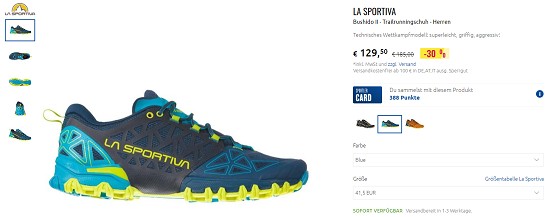 Ausgewähltes von La Sportiva reduziert bei sportler.com
