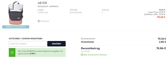 20% on top auf ausgewählte Summerstyles bei sportscheck