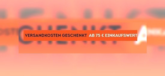 Versandkostenfrei einkaufen bei sportscheck - ab 75€ Warenwert