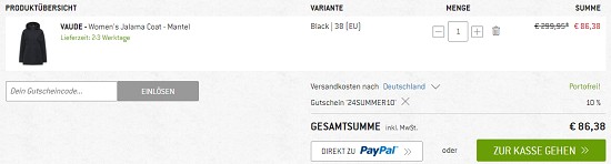 Pre Sale bei bergfreunde - 10% extra sparen