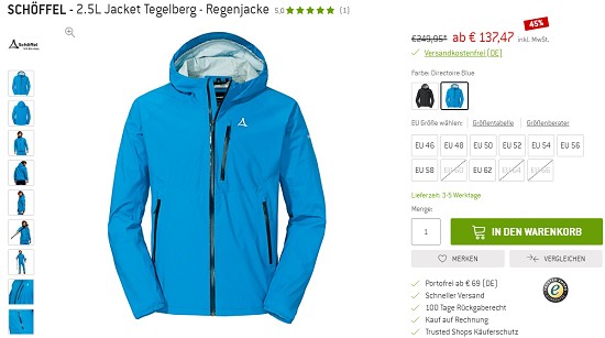 Wanderdeals bei bergfreunde - Rabatte von bis zu 50%