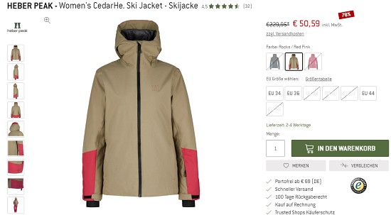 Große Lagerräumung bei den Bergfreunden