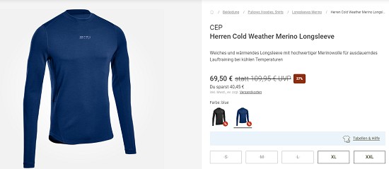 Bergzeit-Blowout - Merinobekleidung bis zu 40 % reduziert