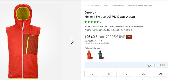 Große Lagerräumung bei bergzeit