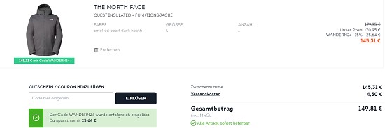 20% on top auf Hike & Bike bei sportscheck