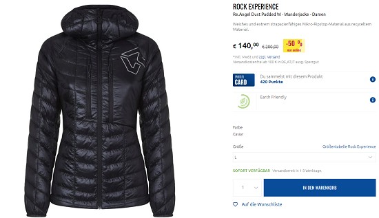 Ausgewählte Isolationsjacken bis zu 50 % reduziert bei sportler