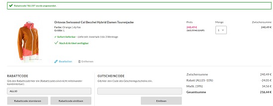 Ortovox bei sportokay - 40 % günstiger