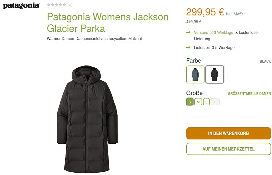 Outletshopping im unterwegs Onlineshop