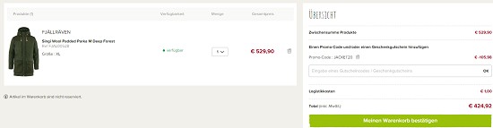 Snowwear-Sale bei blue-tomato - 20% Rabatt auf Jacken