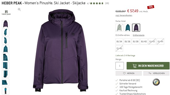 Schnäppchen sichern im Outlet von den bergfreunde