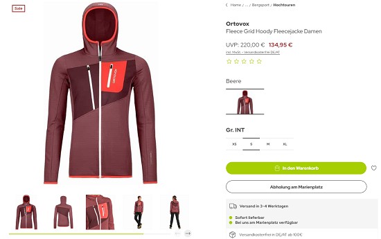 Ortovox Sale bei sport-schuster