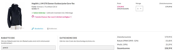 Pink days bei sportler - 12 % Rabatt auf alles bei sportler