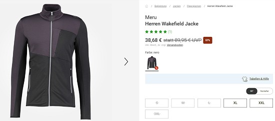 Meru bei bergzeit - Rabatte von bis zu 60 %