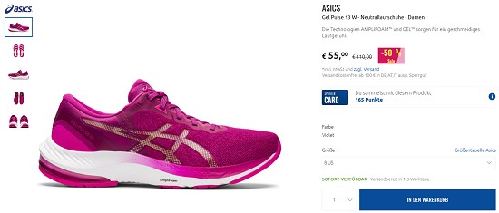 Bis zu 50% auf Running Ausrüstung beim Sportler