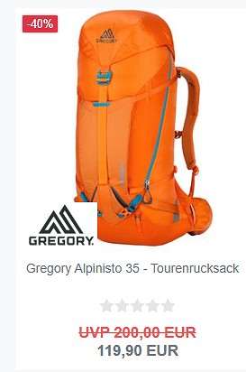 Rucksäcke im Outlet von verticalextreme