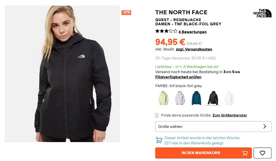 Sale bei sportscheck - Rabatte von bis zu 50 %