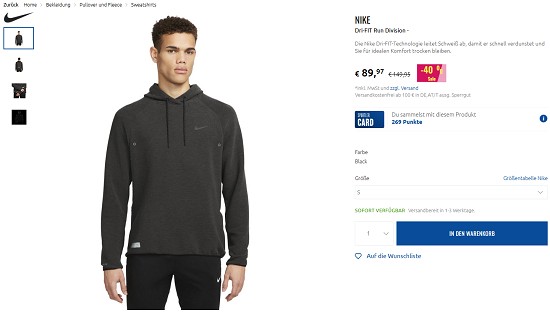 Nike bei sportler - Rabatte von bis zu 50%