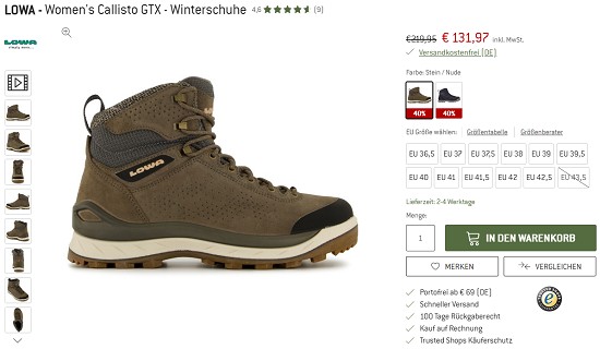 Schuhe Sale bei den bergfreunden