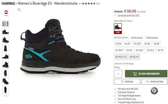 Schuhe Sale bei den bergfreunden