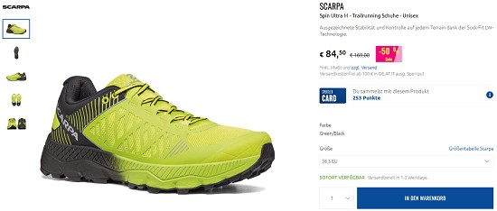 Bis zu 50% auf Trailrunning Bekleidung bei sportler