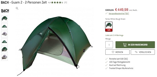 Sommersale bei bergfreunde