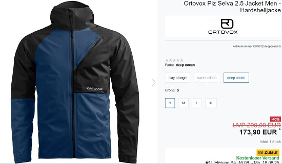 Funktionskleidung im Outlet von verticalextreme